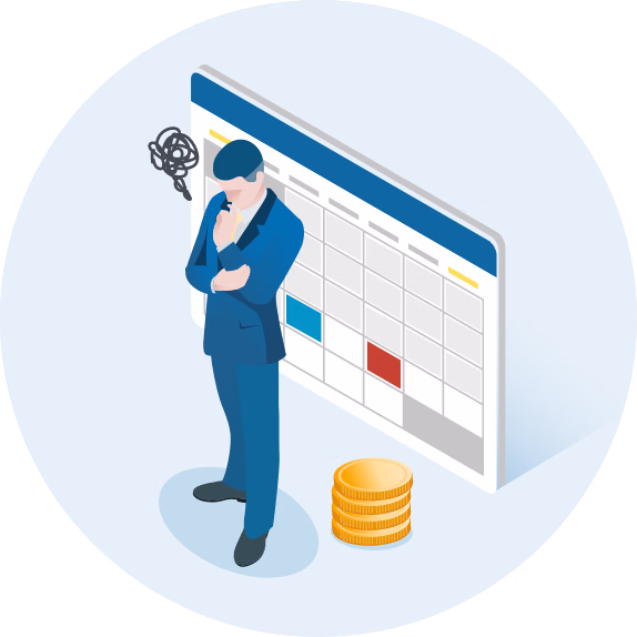 支払いが迫っている